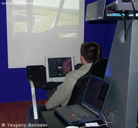 Flight simulator from 'Sparc' company